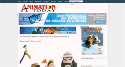 Desktop Screenshot of animationtoday.net